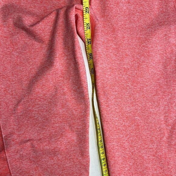 Gymshark Women's Pull-On Flex Compression Leggings Heather Coral Small Booty - Picture 4 of 7